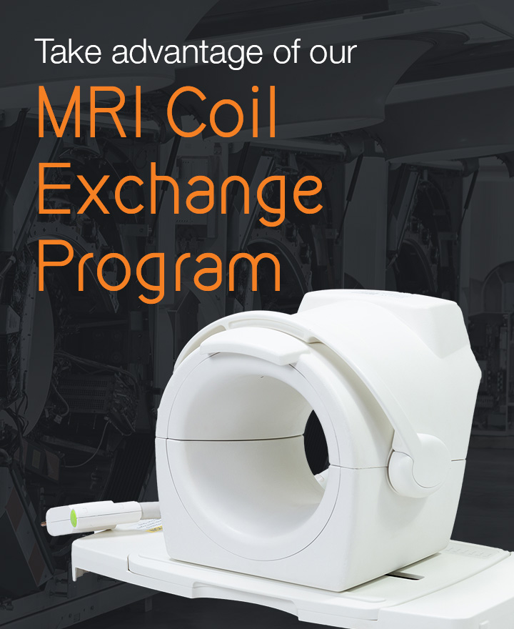 利用我们的MRI线圈交换计划